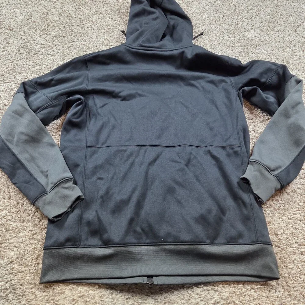Nike Kentucky Wildcats Hoodie Sweatshirt Mens Medium Black Full Zip Jacket - Picture 5 of 6